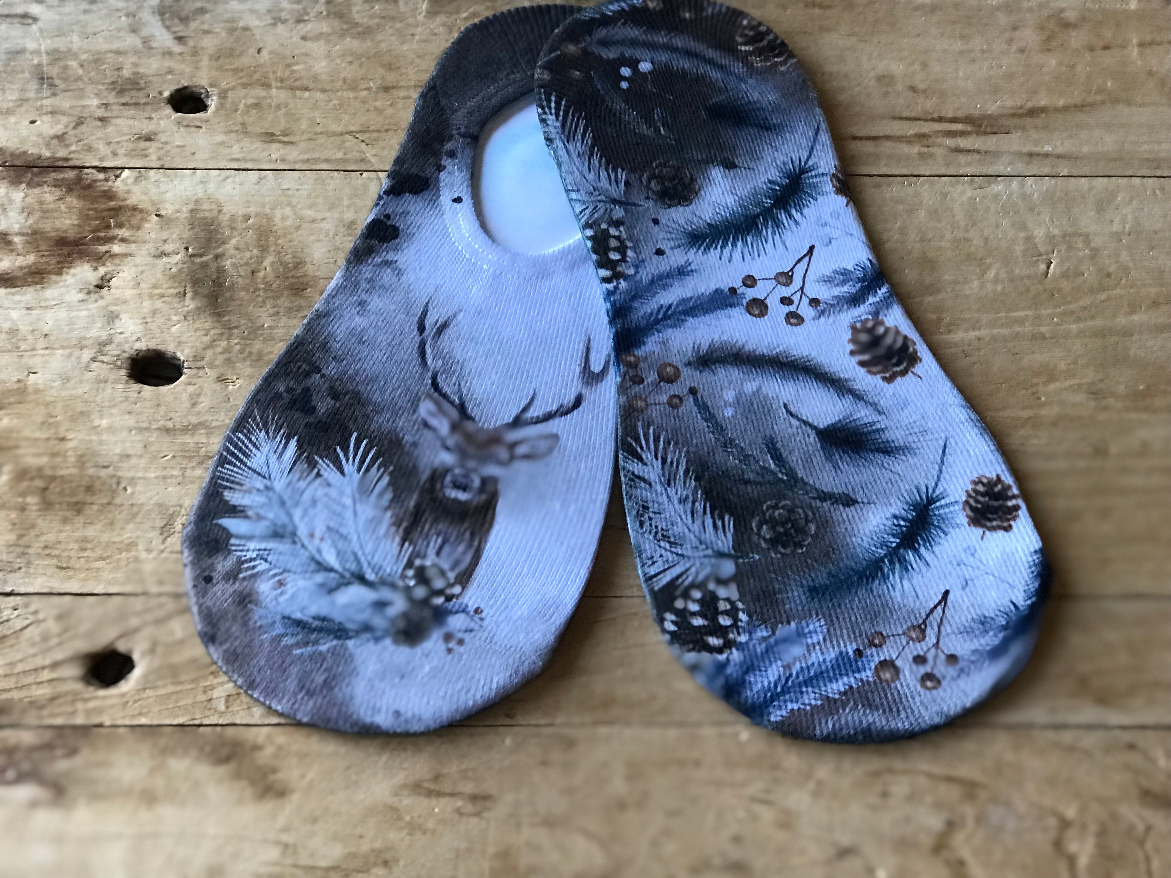 Woodland Deer His & Hers Socks