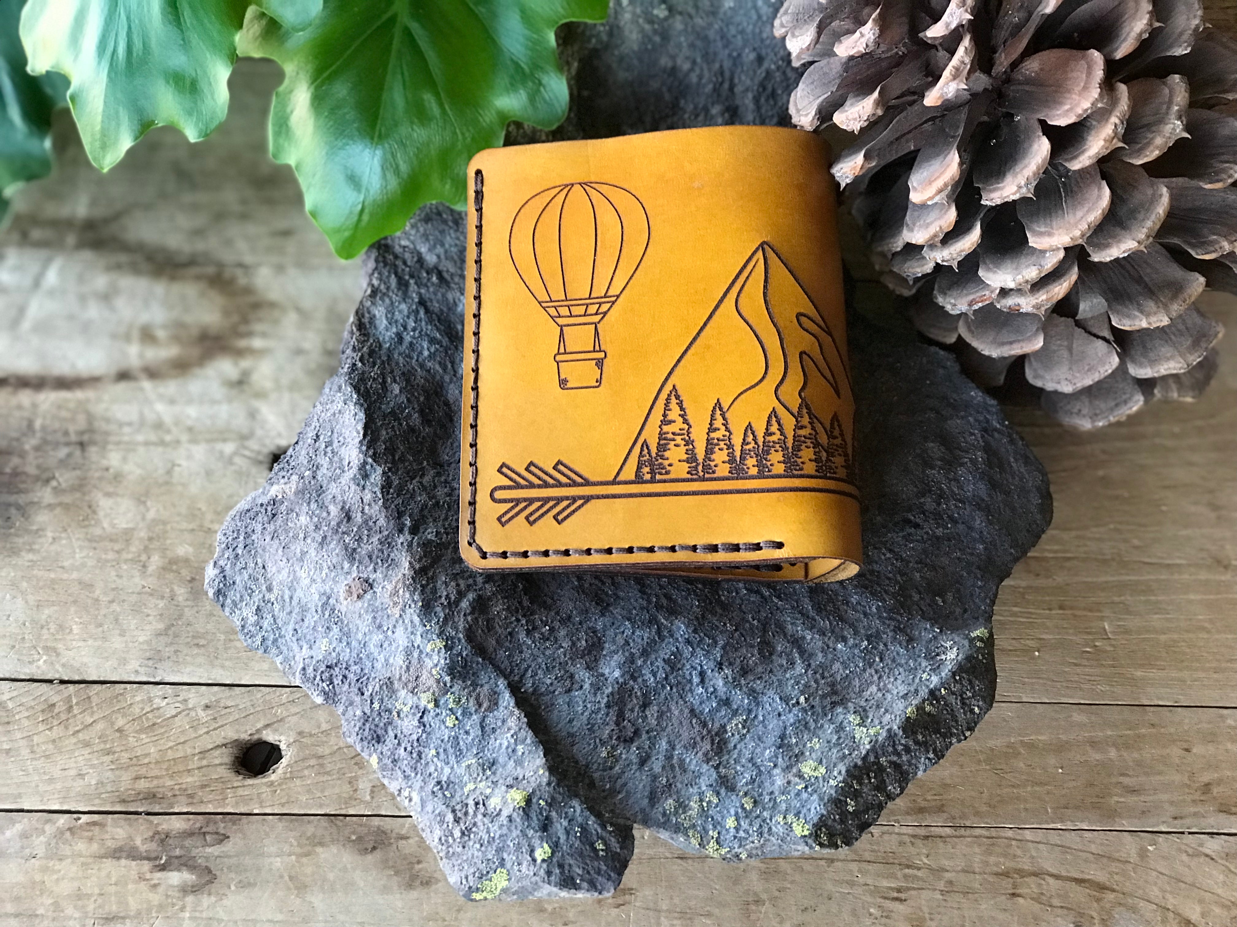 The Sky’s the Limit Leather Bifold Wallet