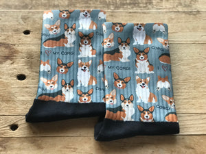 Corgi His and Hers Socks