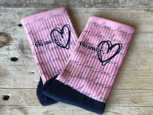 Anti Valentine Crew Socks