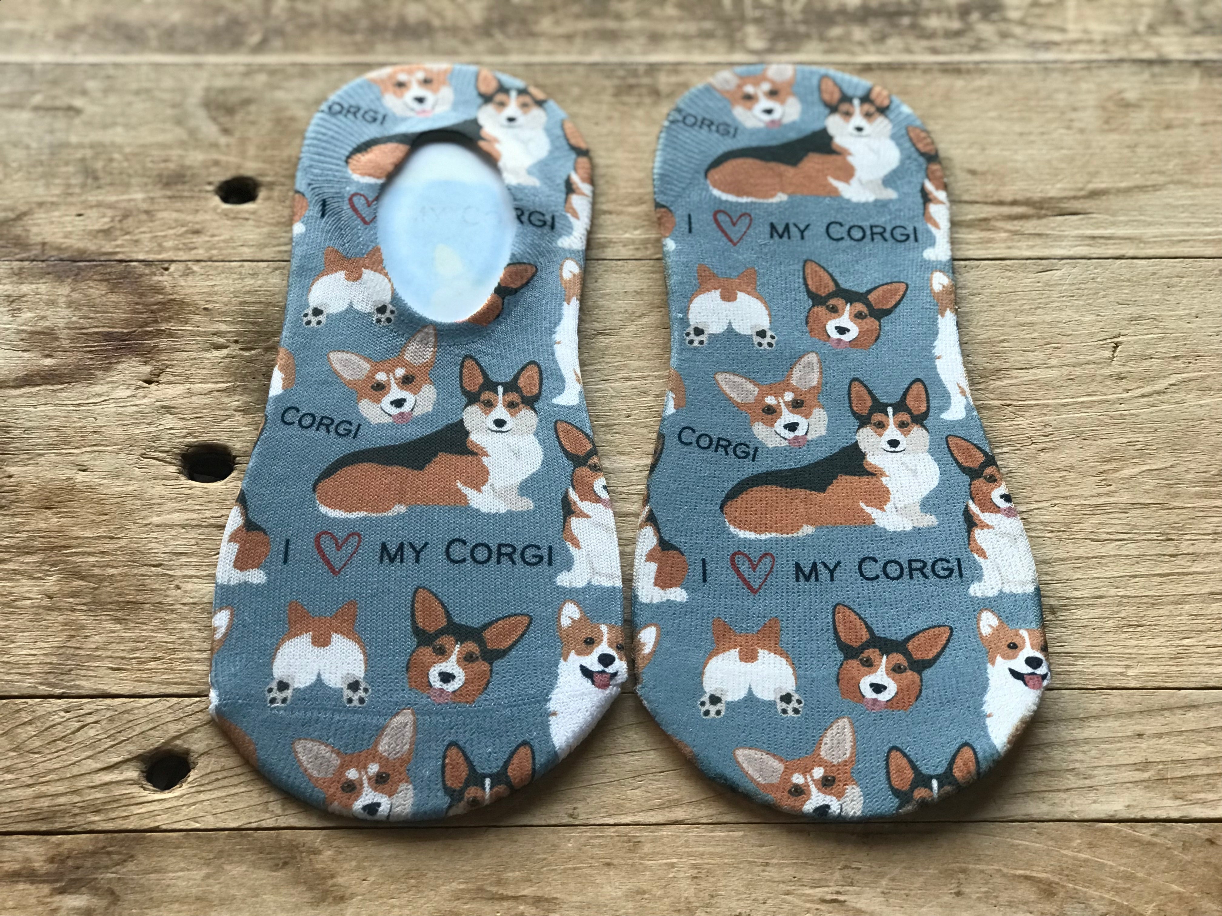 Corgi His and Hers Socks