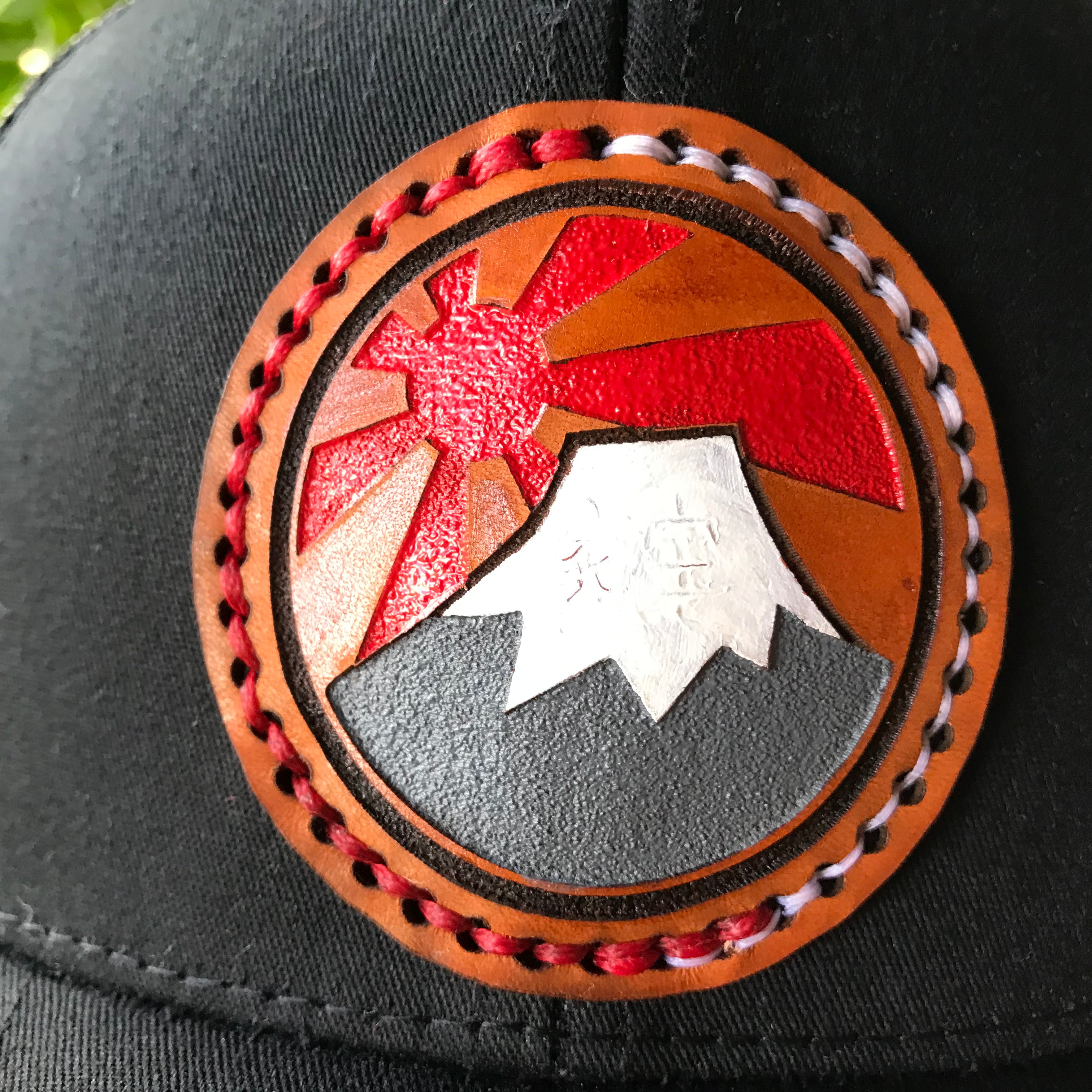 Rising Sun & Mount Fuji Trucker Hat