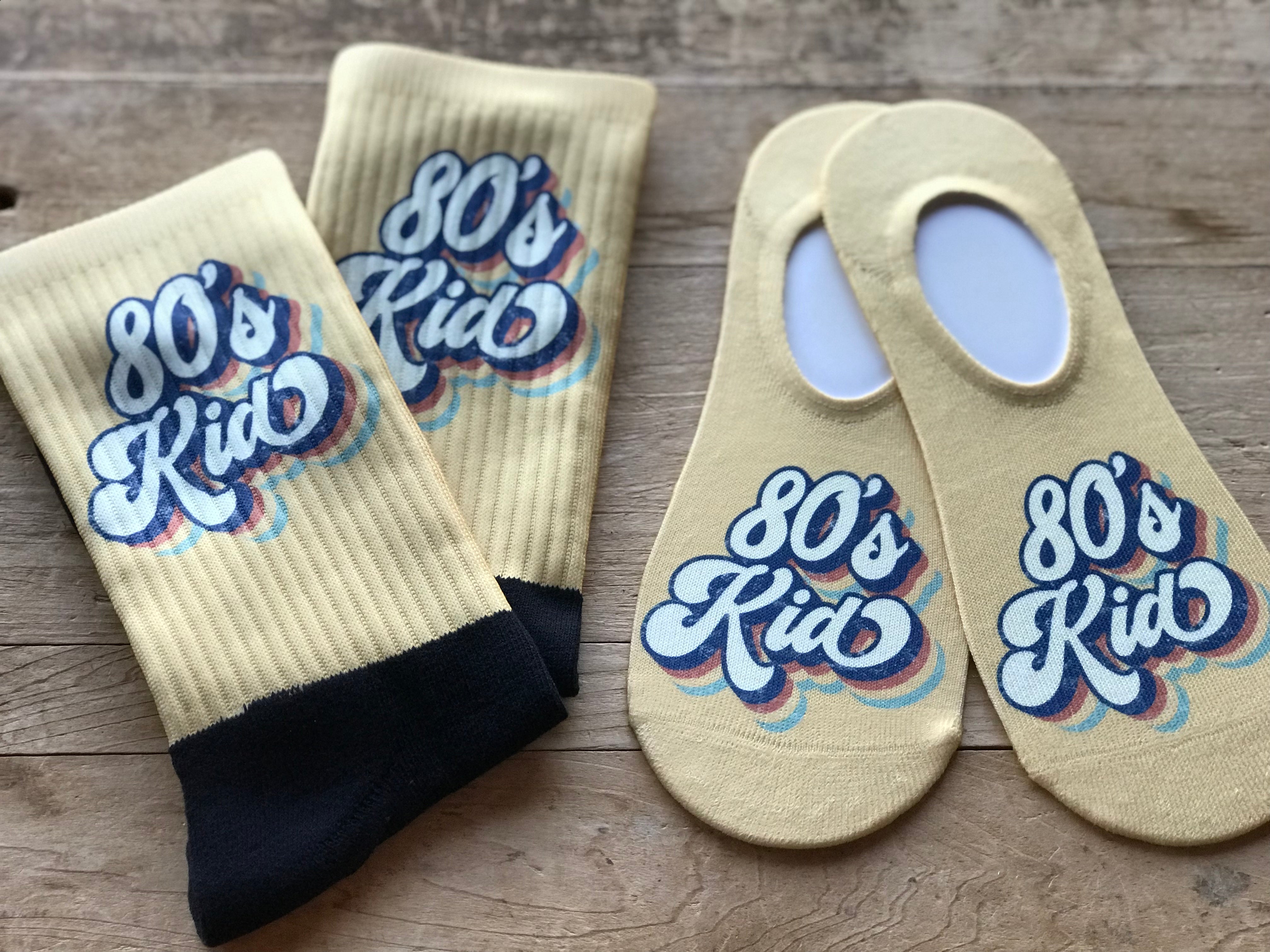 80’s Kid His & Hers Socks