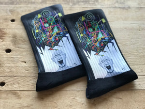 “Overcoming Chaotic Thoughts" Crew Socks
