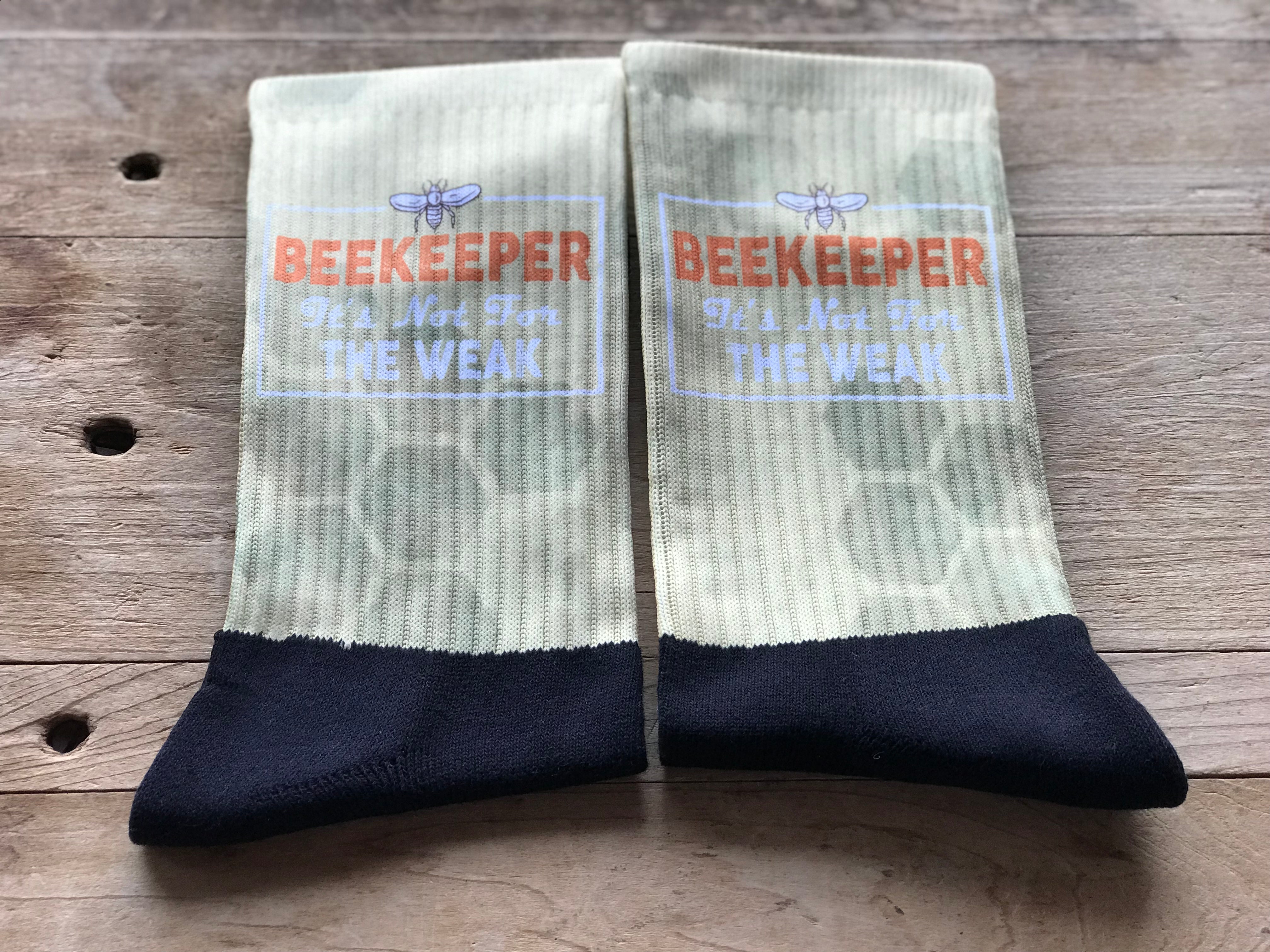 Beekeeper "It's Not for the Weak"  Crew Socks