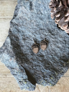 Acorn Dangle Earrings