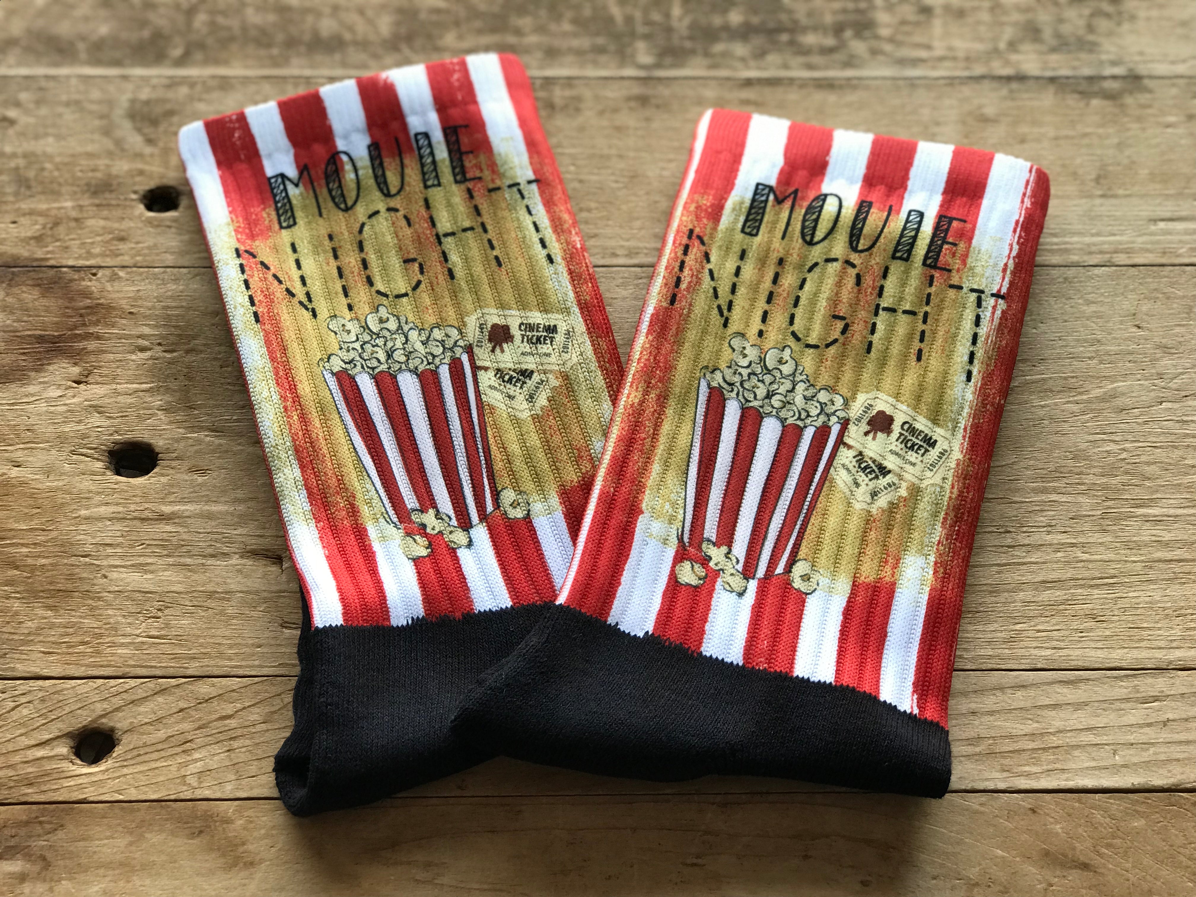 Movie Night His & Hers Socks