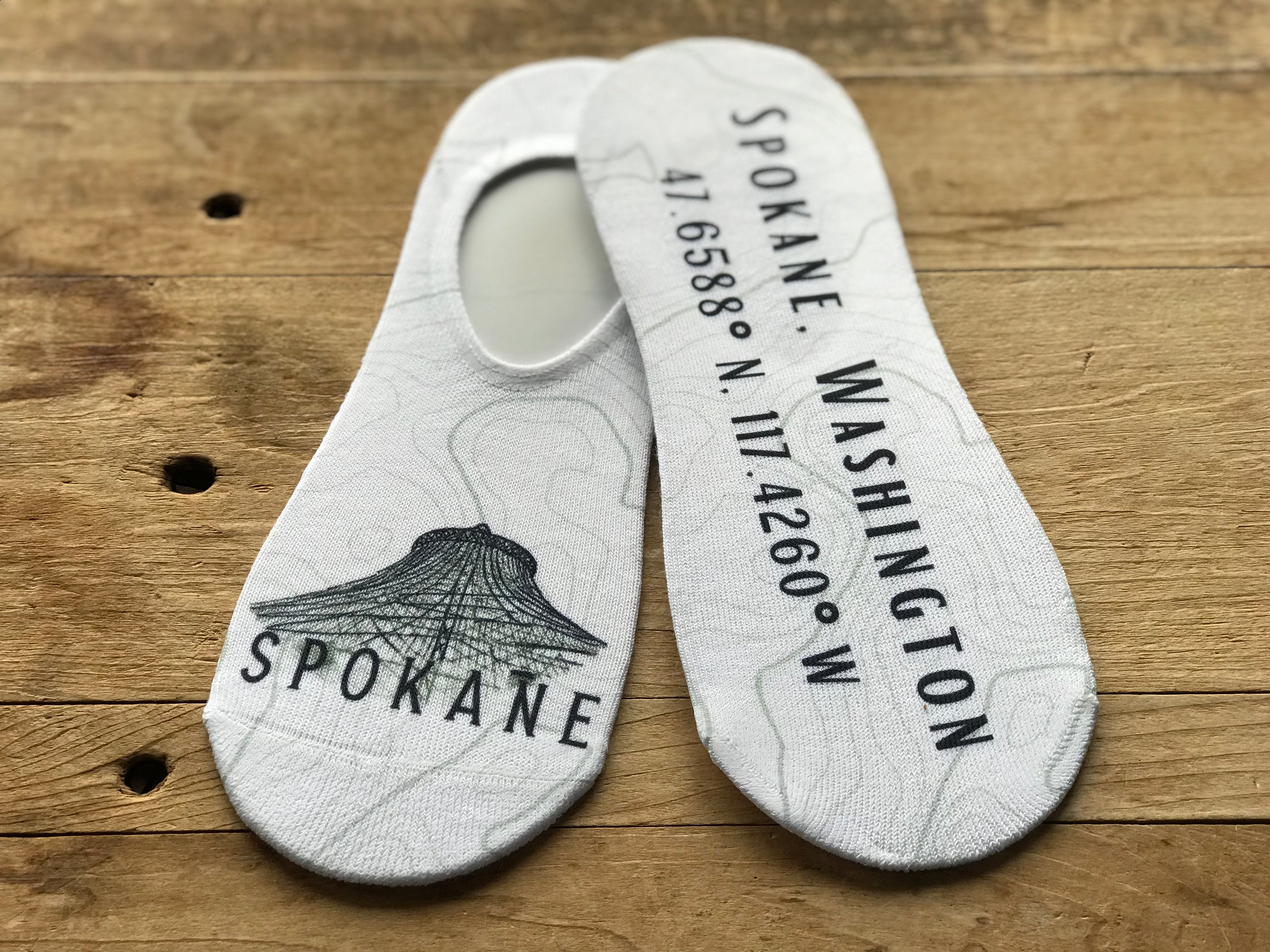 Spokane Pavilion No-Show Socks