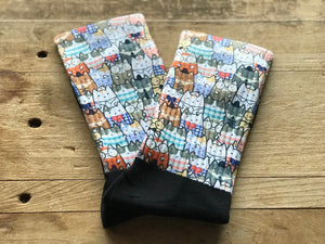 Cat Party His & Hers Socks