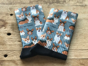 Corgi His and Hers Socks