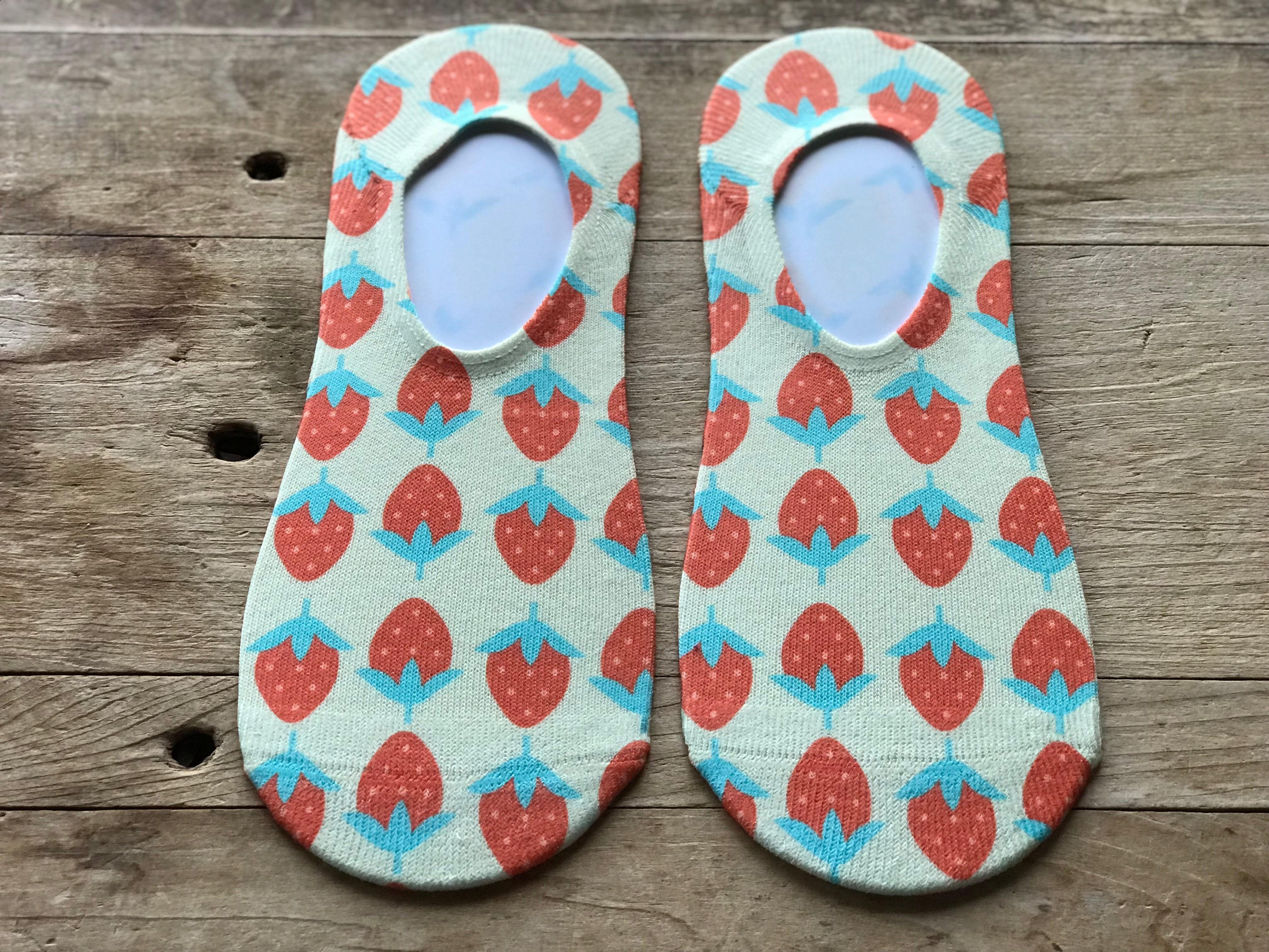 70’s Strawberries His & Hers Socks