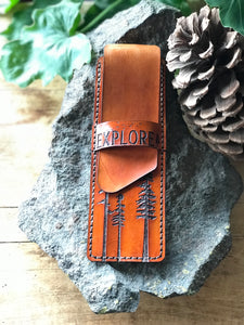 Explore Leather Pencil Case