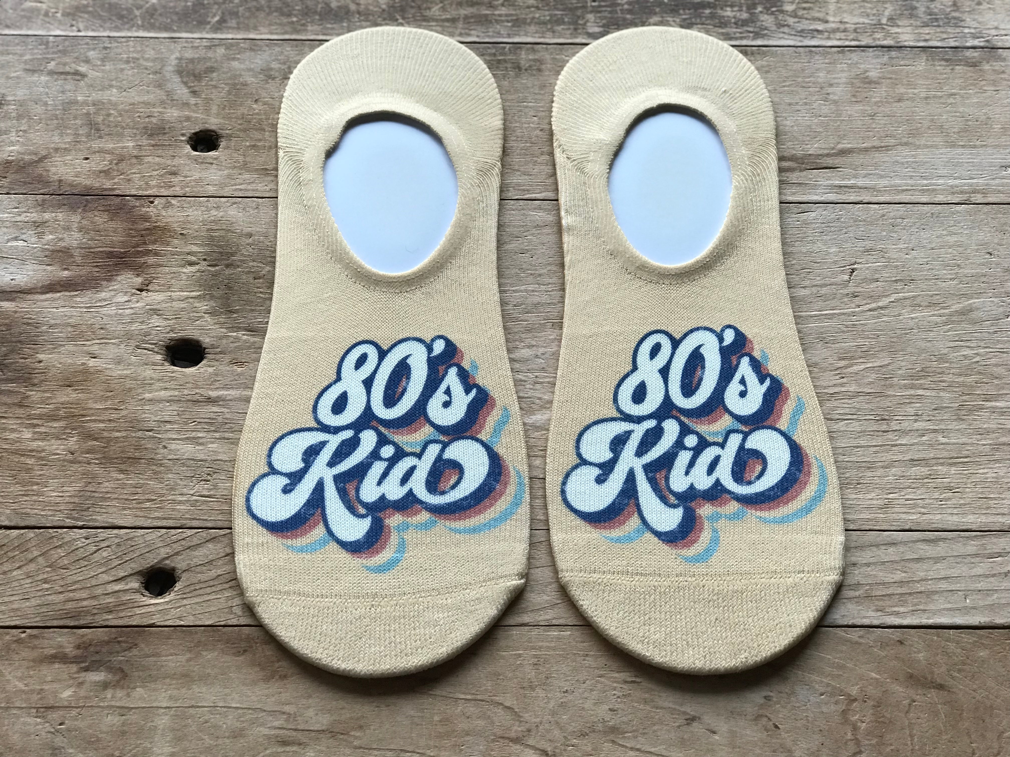 80’s Kid No-Show Socks
