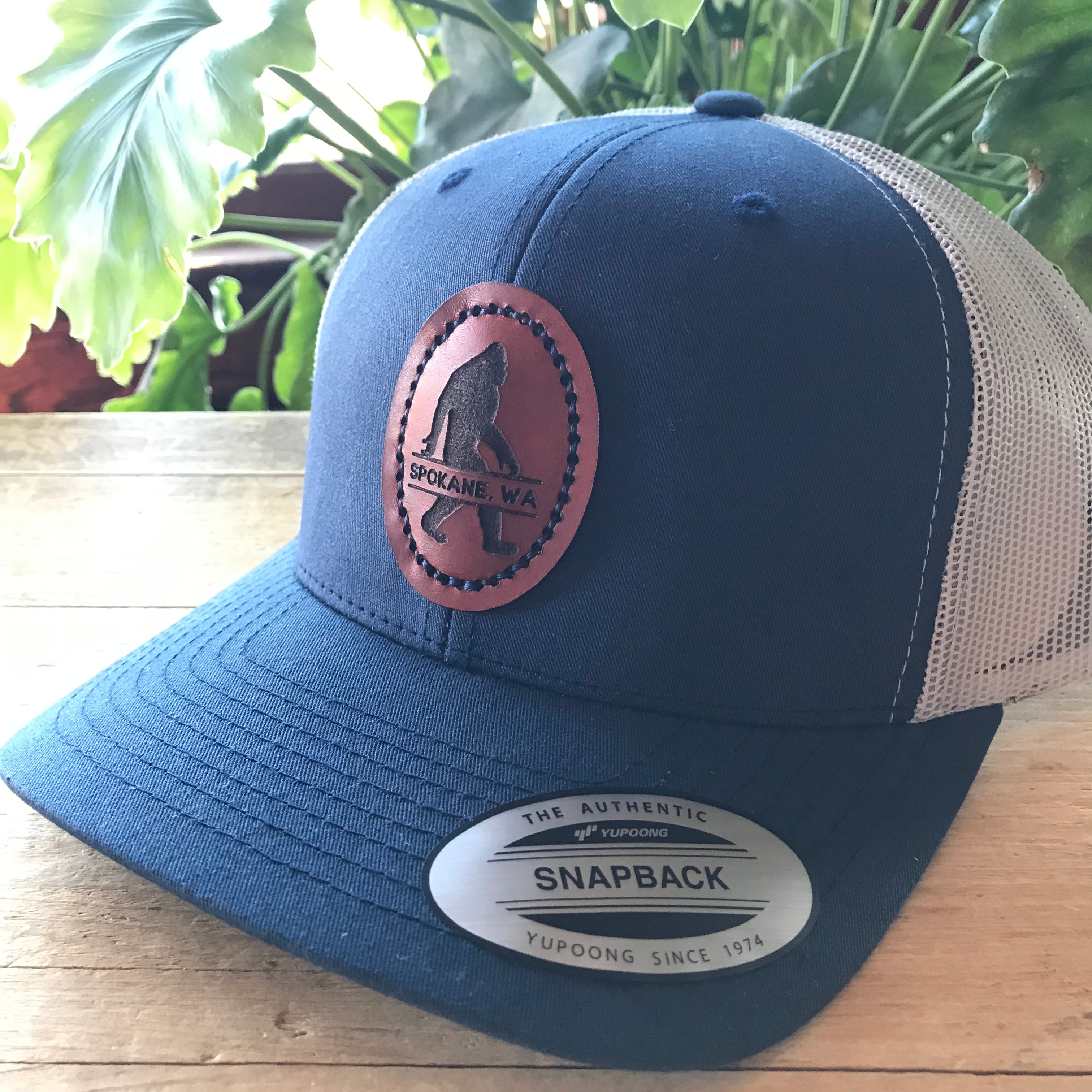 Spokane, WA Bigfoot Retro Trucker Hat