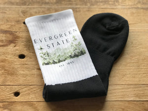 Evergreen State Est. 1893 His & Hers Socks