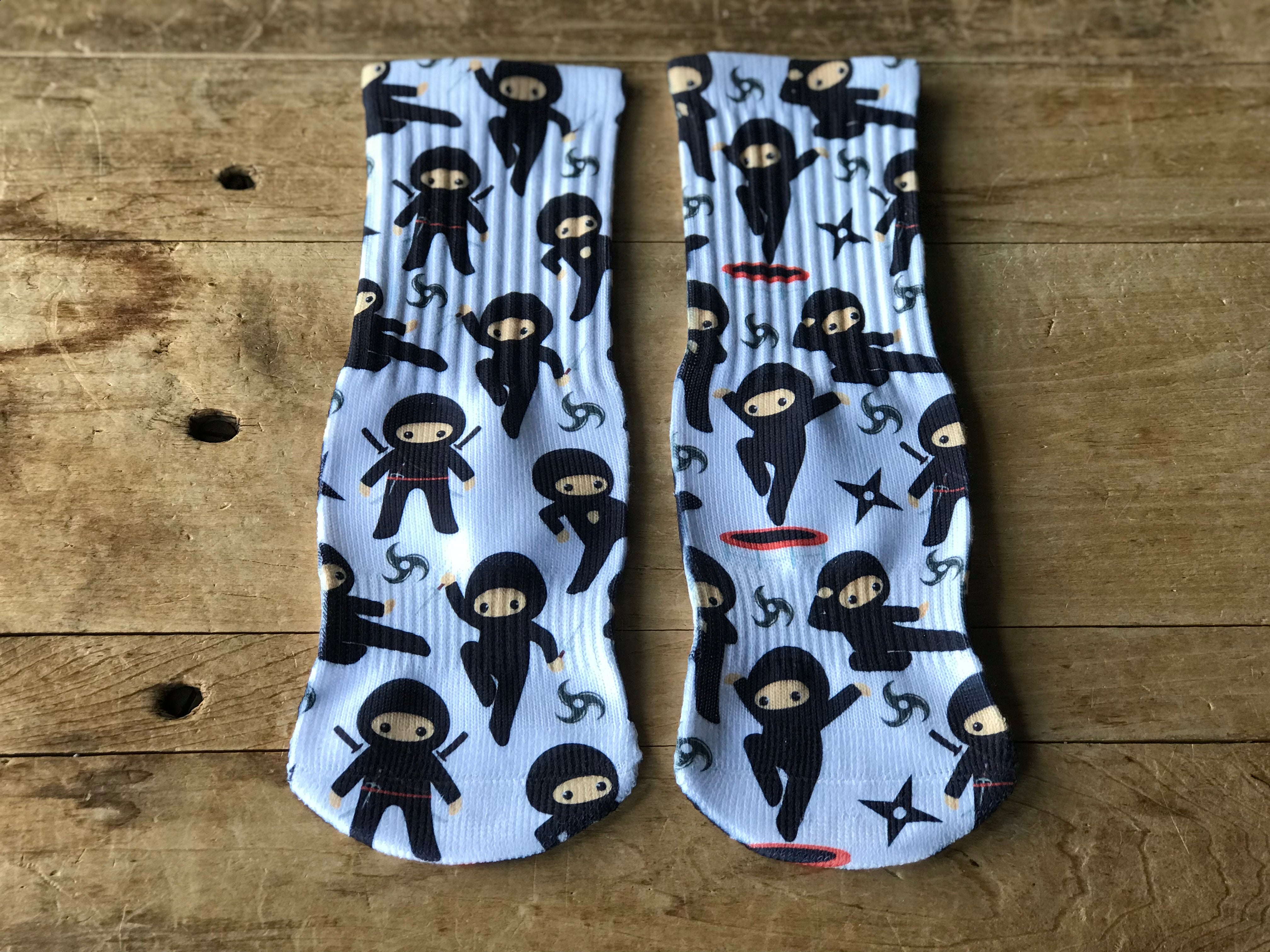 Little Ninja Kids Socks