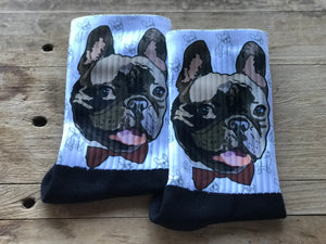 French Bulldog Crew Socks