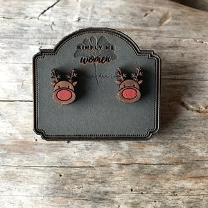 Reindeer Stud Earrings