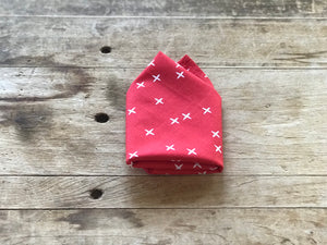 Strawberry Sensation Bow Tie & Pocket Square