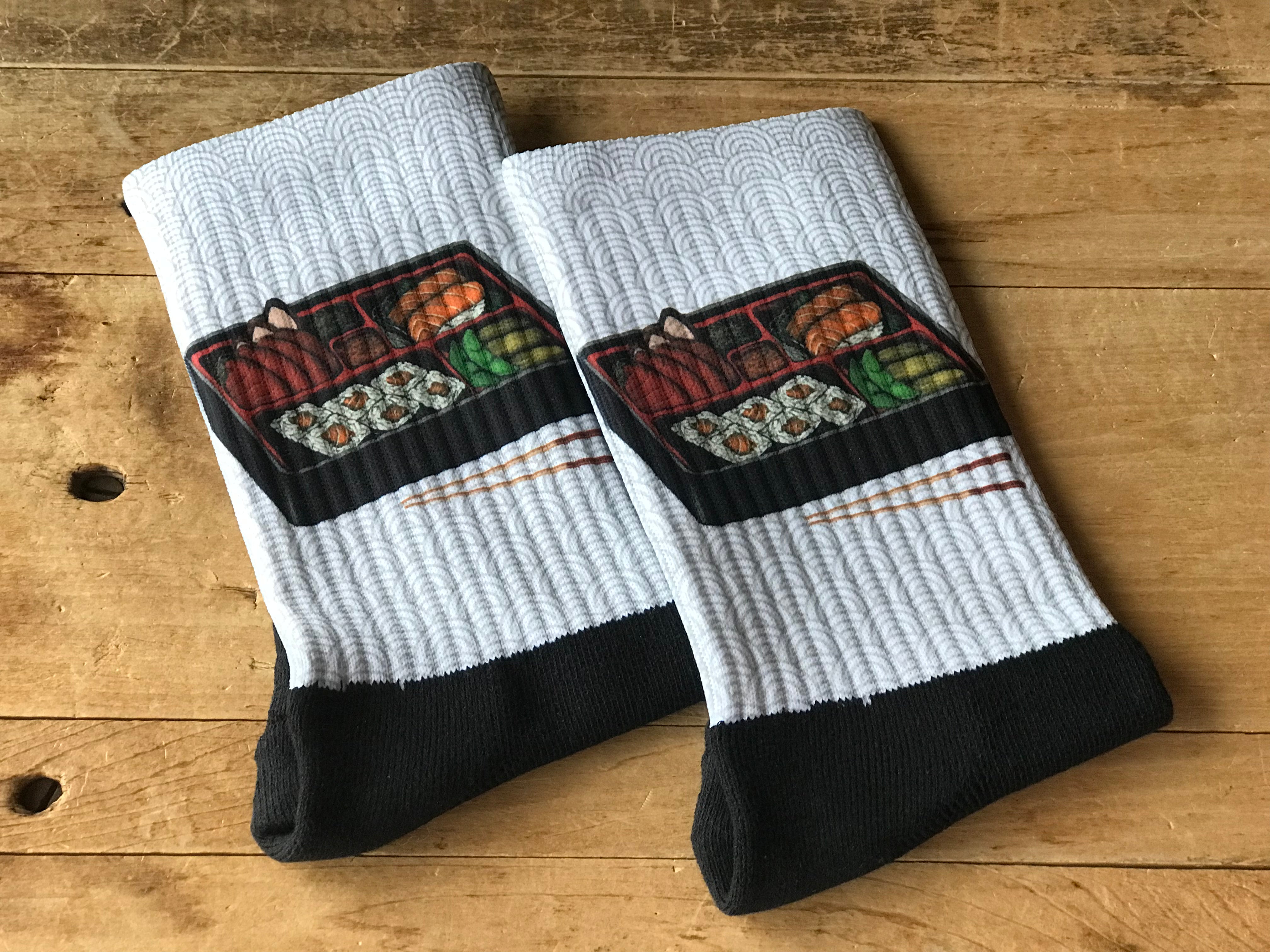 Bento Box Crew Socks