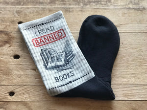 I Read Banned Books His & Hers Socks