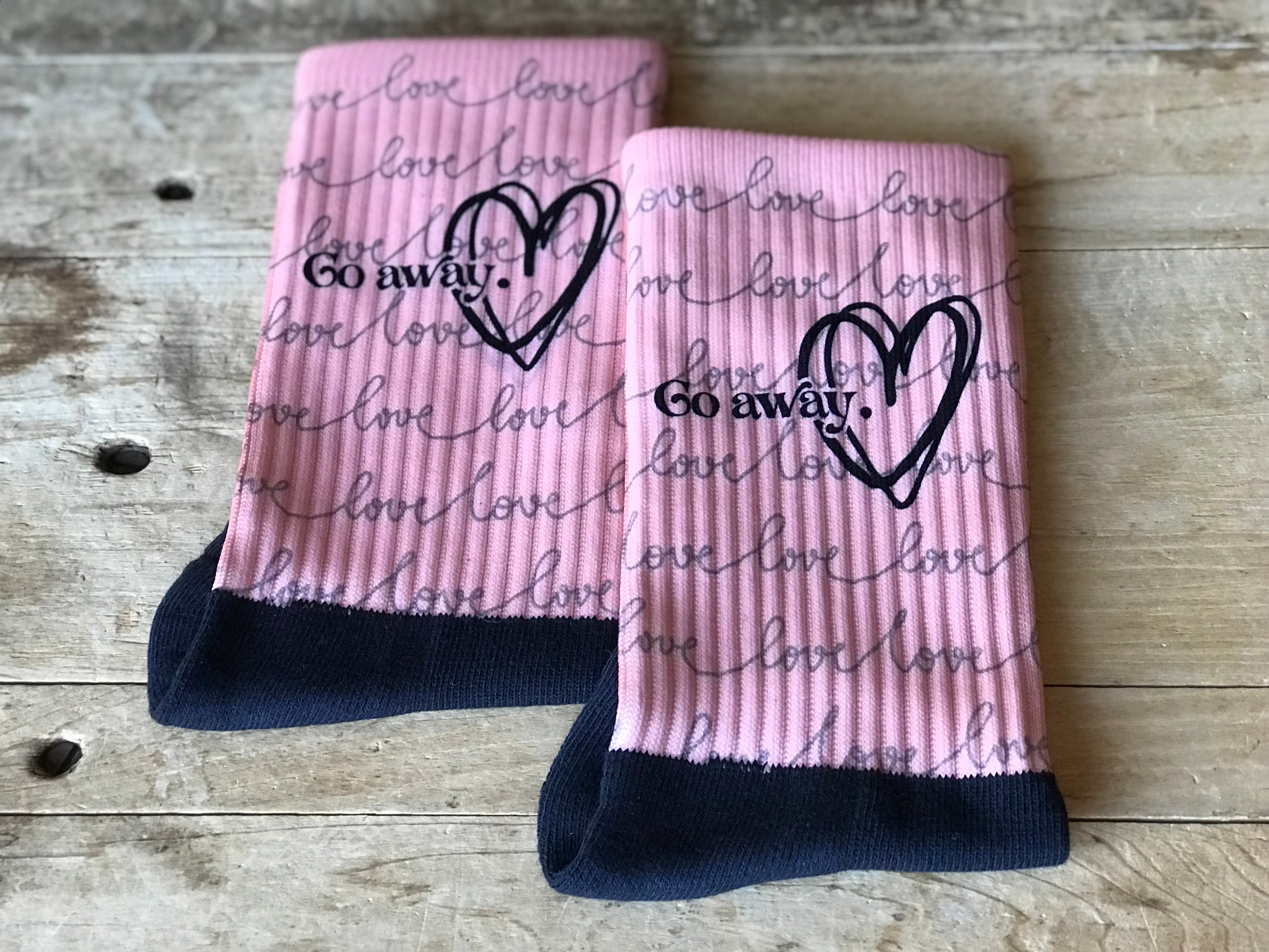 Anti Valentine Crew Socks