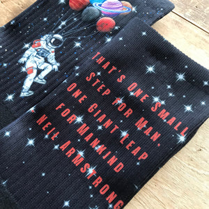 Astronaut in Space Crew Socks