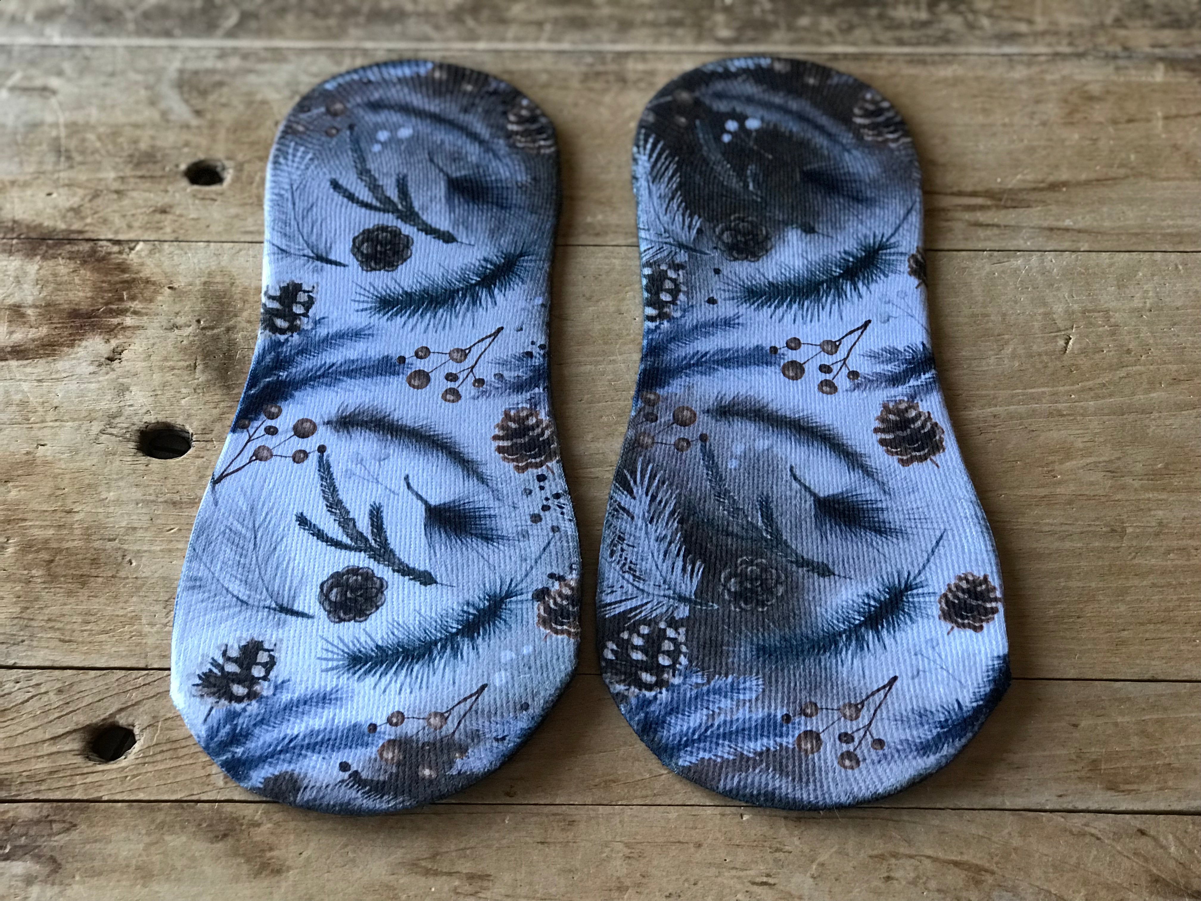 Woodland Deer No-Show Socks