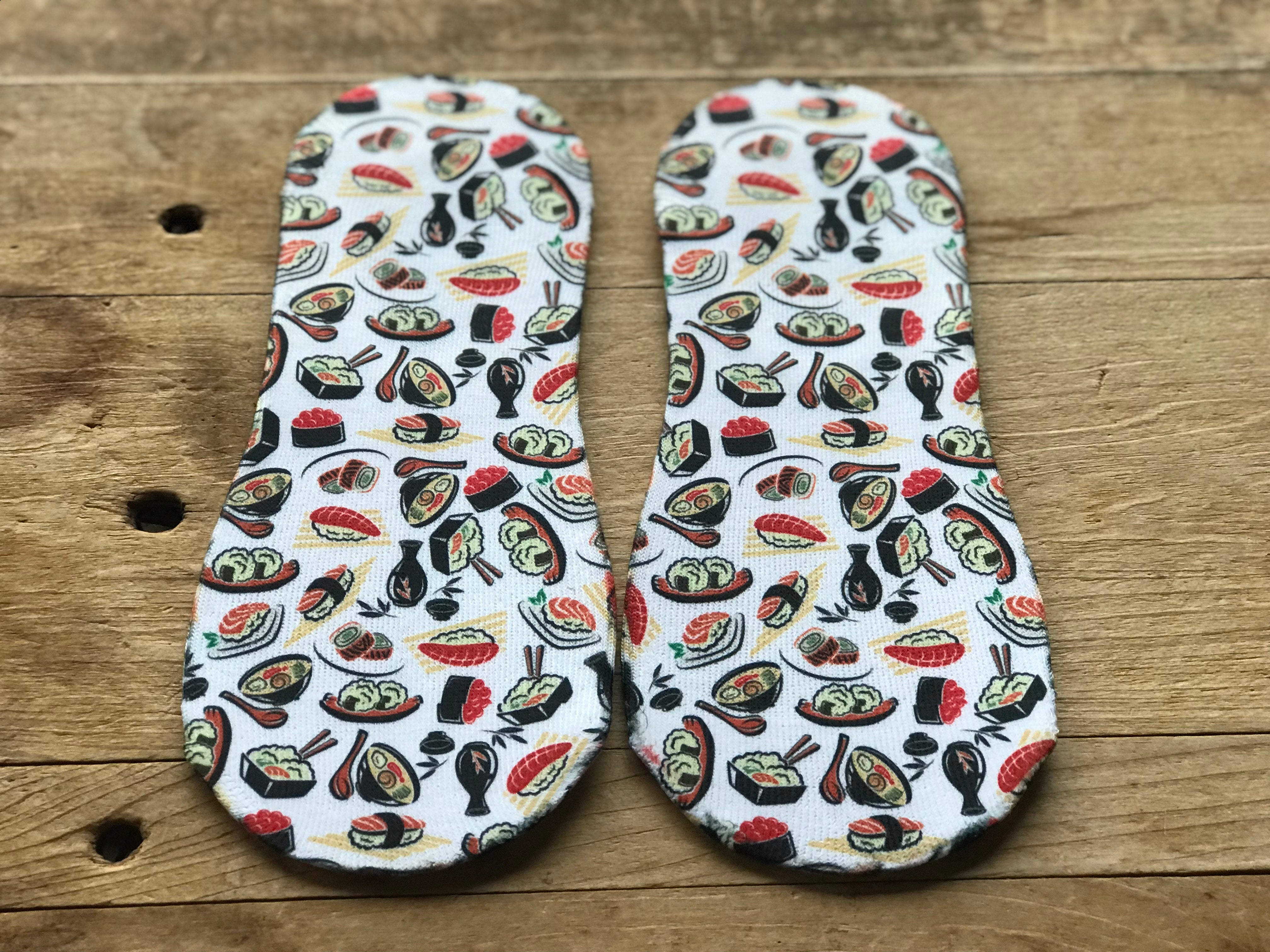 Sushi No-Show Socks