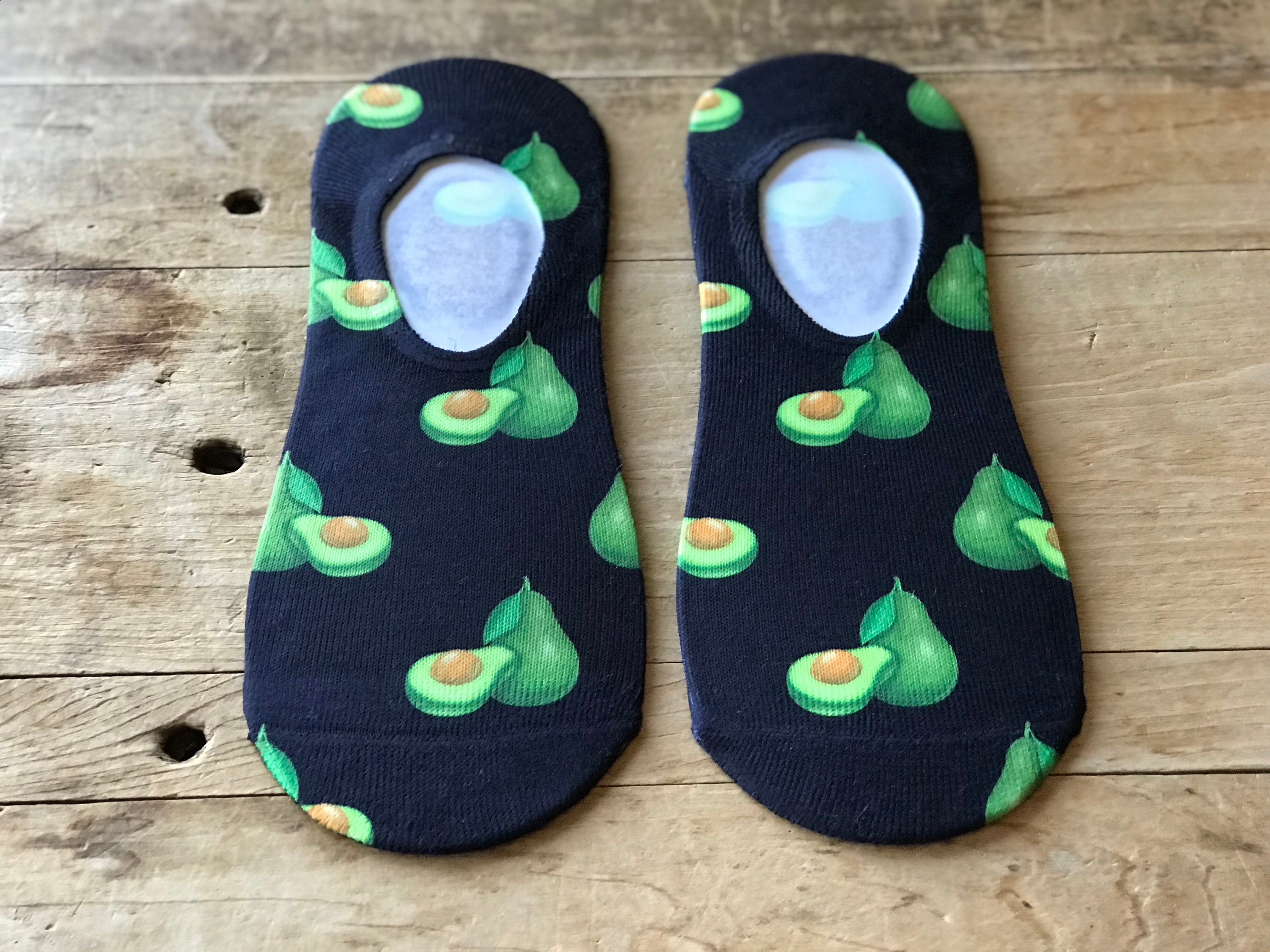 Avocado No-Show Socks (Set of 3)