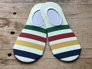 Hudson’s Bay Stripes Inspired No-Show Socks