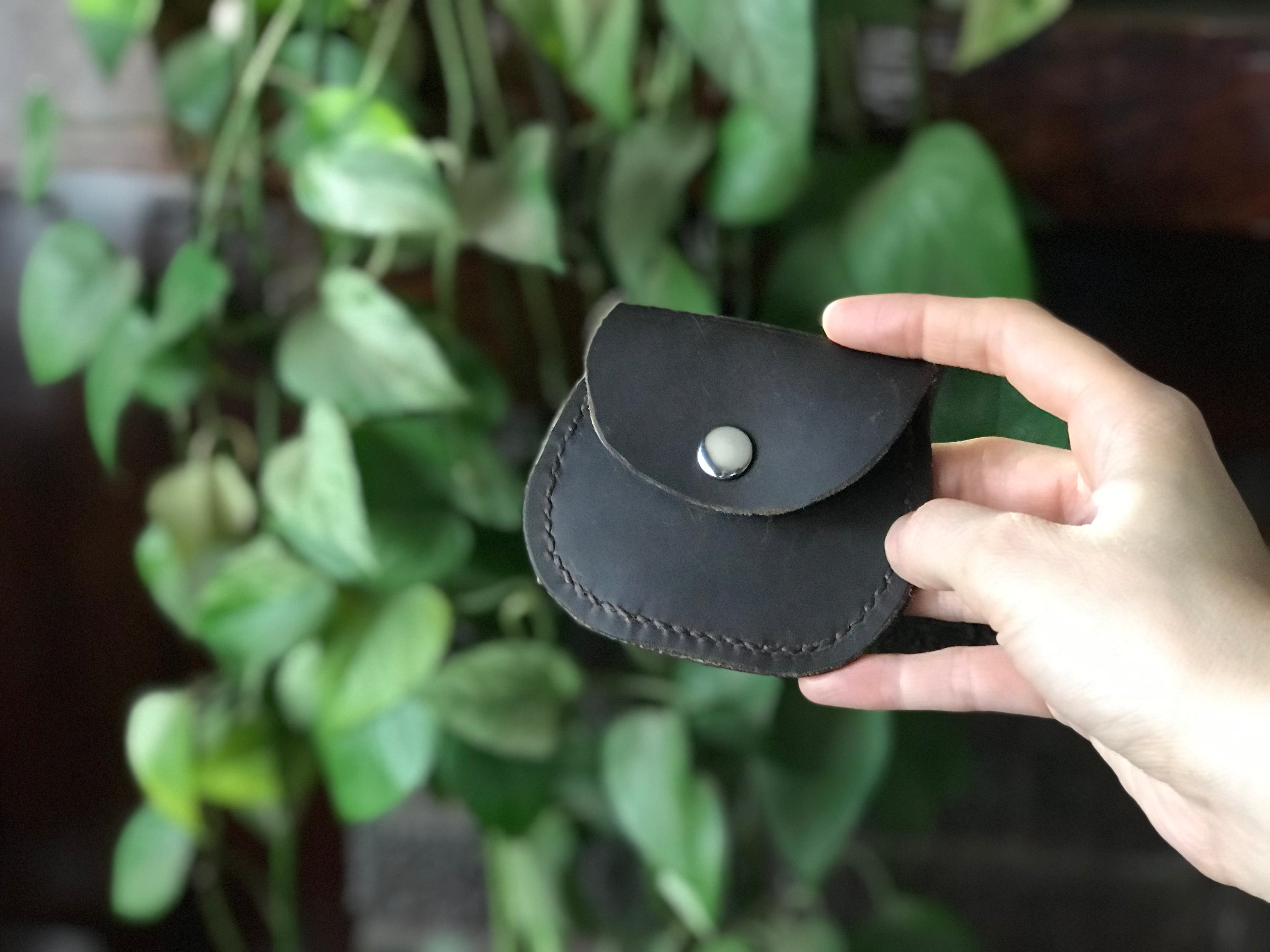 Leather Coin Holder
