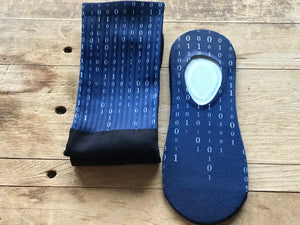Binary Code His & Hers Socks