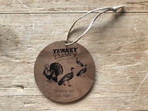 Turkey Crossing Ornament