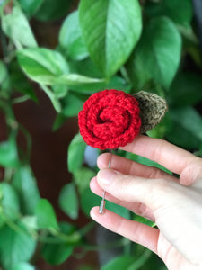 Valentine’s Day Rose Lapel Pin