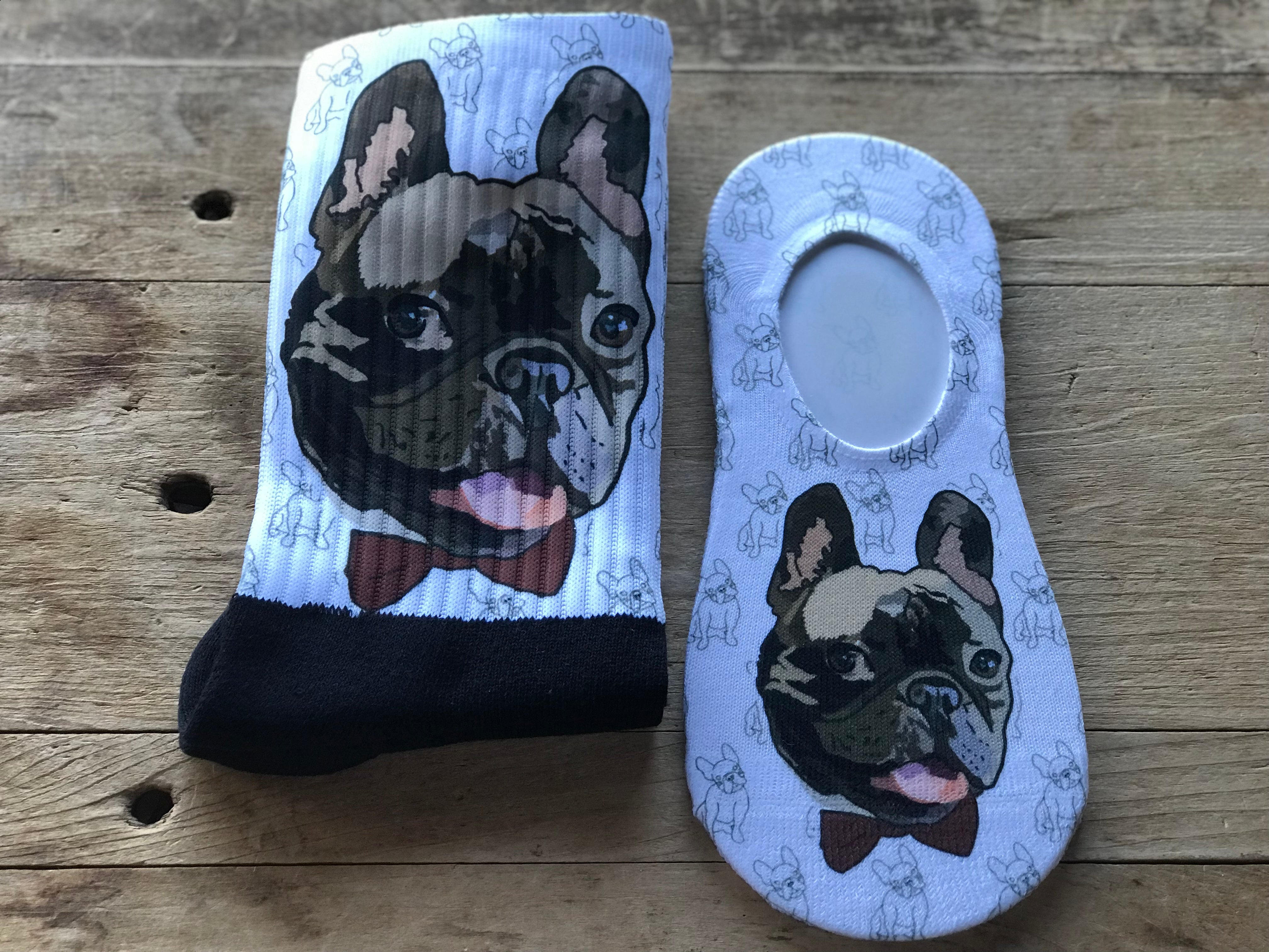 French Bulldog His & Hers Socks